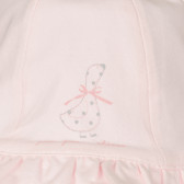 Βαμβακερό καπέλο με χείλος για μωρό, ροζ Chicco 249500 3