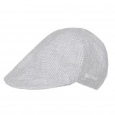 Καπέλο μωρού σε λευκό και γκρι χρώμα Chicco 249502 