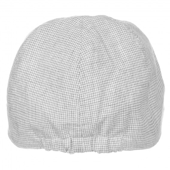 Καπέλο μωρού σε λευκό και γκρι χρώμα Chicco 249504 3