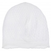 Πλεκτό καπέλο μωρού, σε λευκό χρώμα Chicco 249523 