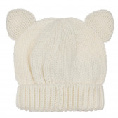 Καπέλο με αυτιά και εφαρμογή panda για ένα μωρό, μπεζ Chicco 249575 2