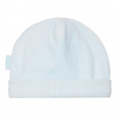 Βαμβακερό καπέλο μωβ, σε γαλάζιο χρώμα Chicco 249584 2