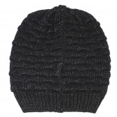 Καπέλο με ανάγλυφα στοιχεία για ένα μωρό, μαύρο Chicco 249608 2