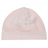 Καπέλο με κορδέλα για ένα μωρό, ροζ Chicco 249633 