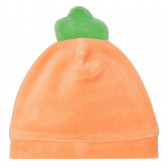 Βρεφικό καπέλο &quot;καρότο&quot;, πορτοκαλί Chicco 249640 2