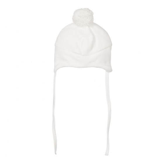 Βελούδινο καπέλο, λευκό Chicco 249702 