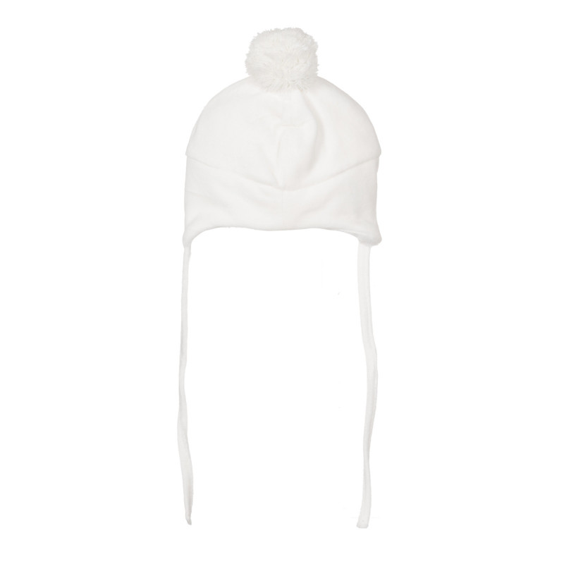 Βελούδινο καπέλο, λευκό  249702