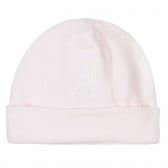 Καπέλο με απλικέ για ένα μωρό, ροζ Chicco 249708 