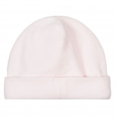 Καπέλο με απλικέ για ένα μωρό, ροζ Chicco 249710 3