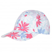 Καπέλο με γείσο και εκτύπωση λουλουδιών, πολύχρωμα Chicco 249798 