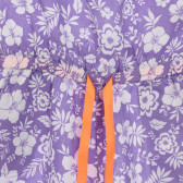 Ολόσωμη φόρμα με floral εκτύπωση, μοβ Benetton 249850 3