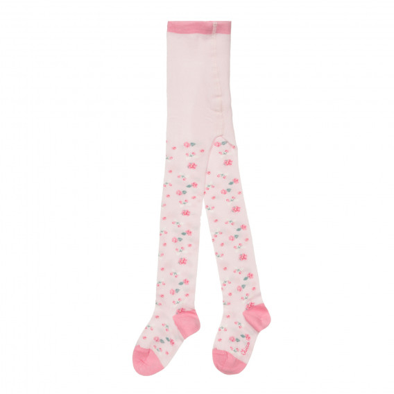 Καλσόν με φλοράλ τύπωμα για μωρά, ροζ Chicco 250192 