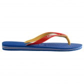 Flip-flops με το εμπορικό σήμα και τις χρωματικές πινελιές, μπλε Havaianas 250337 4