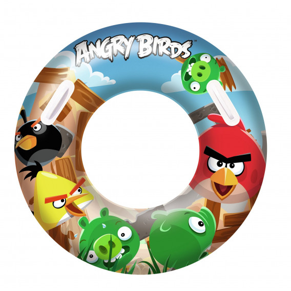 Φουσκωτή ζώνη με στάμπα ANGRY BIRDS, 91 cm. Angry Birds 250511 