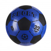 Μπλε 23 εκ. Μπάλα ποδοσφαίρου από τη συλλογή που ξεφουσκώνει μόνο για αθλήματα Unice 250844 