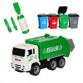 Σκουπίδια με 4 κουβάδες και εργαλεία Toi-Toys 250863 
