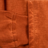 Βαμβακερό φούτερ για αγόρι, σε πορτοκαλί χρώμα Boboli 250999 3