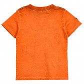 Βαμβακερή μπλούζα με τη λέξη σαφάρι για αγόρι Boboli 251004 4