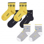 Σετ τρία ζευγάρια κάλτσες Boboli 251240 