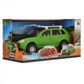 Παιδικό αυτοκίνητο με σανίδα του σερφ, πράσινο Toi-Toys 251269 3