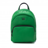 Σακίδιο με το λογότυπο της μάρκας για κορίτσι, πράσινο XTI 251346 