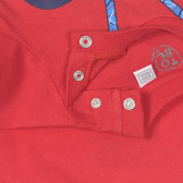 Βρεφικό βαμβακερό μπλουζάκι Chicco σε κόκκινο χρώμα με στάμπα  Chicco 251766 2