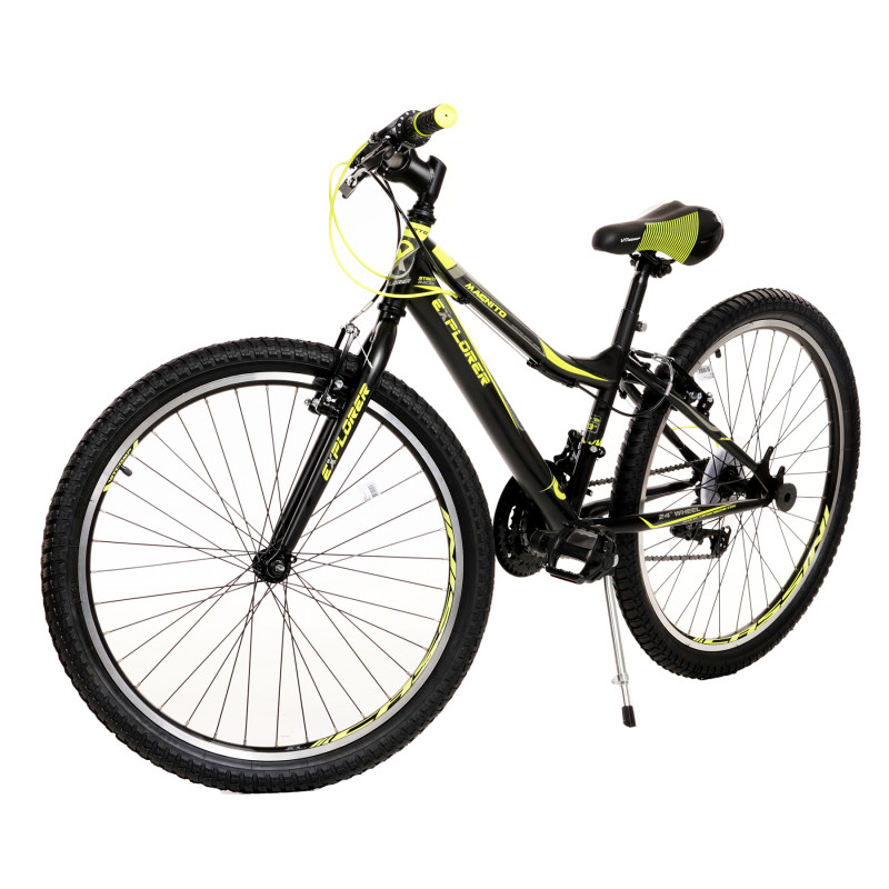 Παιδικό ποδήλατο EXPLORER FORCE 24 ", πράσινο νέον  253350
