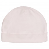 Βαμβακερό καπέλο με στρίφωμα για μωρό, ανοιχτό ροζ Chicco 254221 