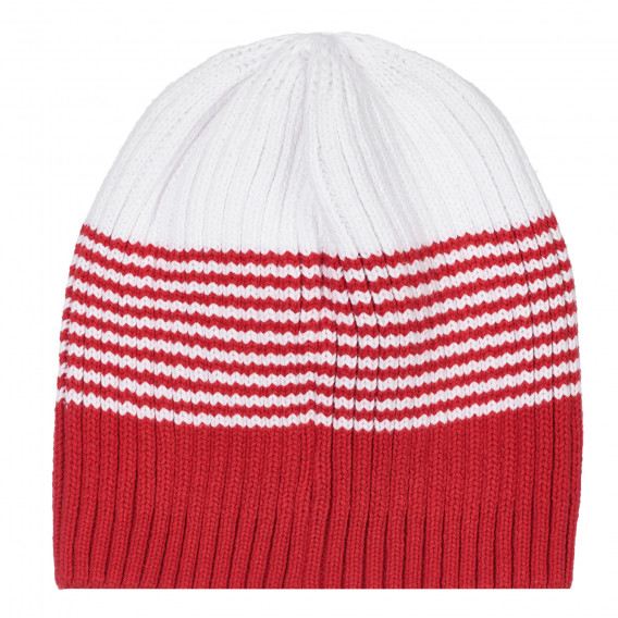 Βαμβακερό καπέλο σε λευκές και κόκκινες ρίγες Chicco 254228 2