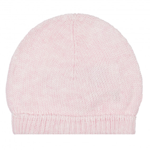 Πλεκτό καπέλο με στρίφωμα, ανοιχτό ροζ Chicco 254243 2