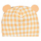 Βαμβακερό καπέλο με τίγρη απλικέ, πορτοκαλί Chicco 254276 2
