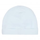 Βαμβακερό καπέλο με στρίφωμα για μωρό, γαλάζιο Chicco 254456 