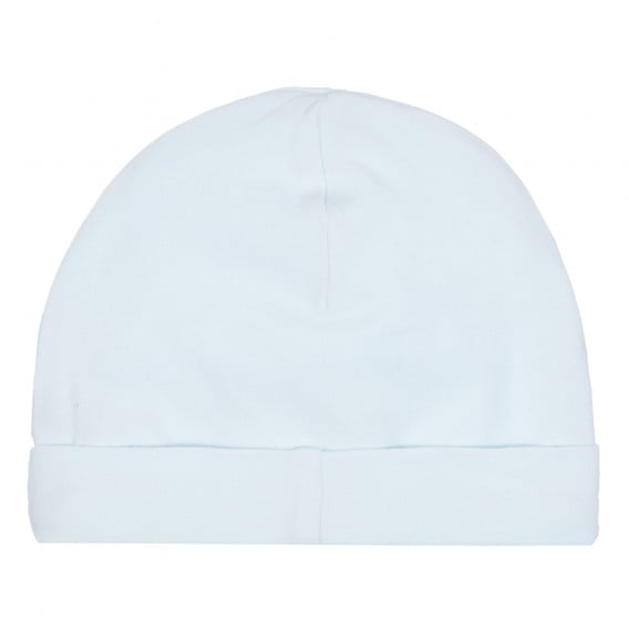 Βαμβακερό καπέλο με στρίφωμα για μωρό, γαλάζιο Chicco 254456 