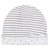 Βαμβακερό καπέλο με φιγούρα για μωρό, σε λευκό χρώμα Chicco 254753 