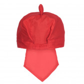 Βαμβακερό παιδικό καπέλο, κόκκινο Chicco 254856 3