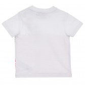 Βαμβακερό μπλουζάκι και βρεφικό σορτς σε λευκό και μπλε χρώμα Chicco 255029 5