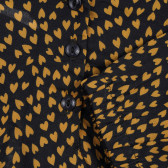 Μαύρη βρεφική μπλούζα Chicco με στάμπες  Chicco 255201 3