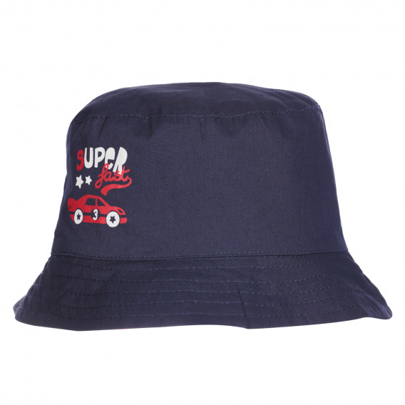 Βαμβακερό καπέλο διπλής όψης για μωρό, αγόρι πολύχρωμο Chicco 255374 
