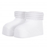 Πλεκτές κάλτσες για μωρό, σε λευκό χρώμα Chicco 255891 2