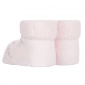 Πλεκτές κάλτσες DADDY για μωρό ροζ Chicco 255895 3