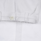 Βαμβακερό σετ πουκάμισο και βρεφικό παντελόνι, λευκό Chicco 256063 4