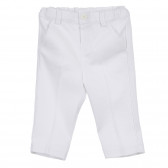 Βαμβακερό σετ πουκάμισο και βρεφικό παντελόνι, λευκό Chicco 256065 6