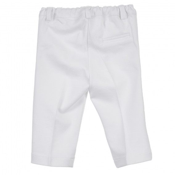 Βαμβακερό σετ πουκάμισο και βρεφικό παντελόνι, λευκό Chicco 256066 7