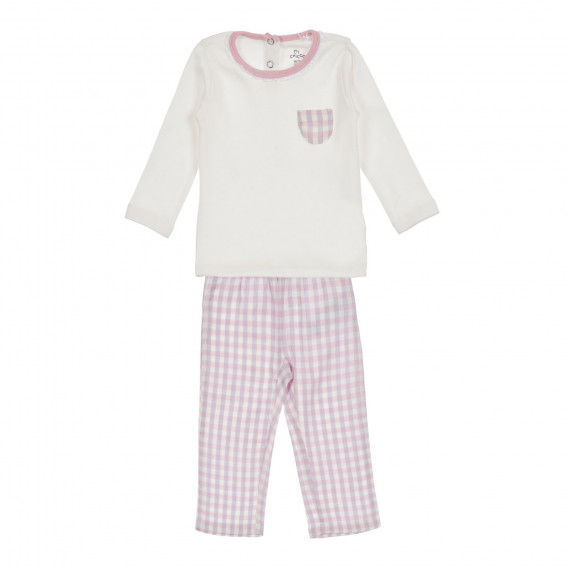 Βαμβακερές πιτζάμες για μωρό, πολύχρωμες. Chicco 256213 2