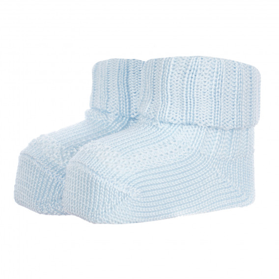 Πλεκτές κάλτσες για μωρά, σε μπλε χρώμα Chicco 256251 