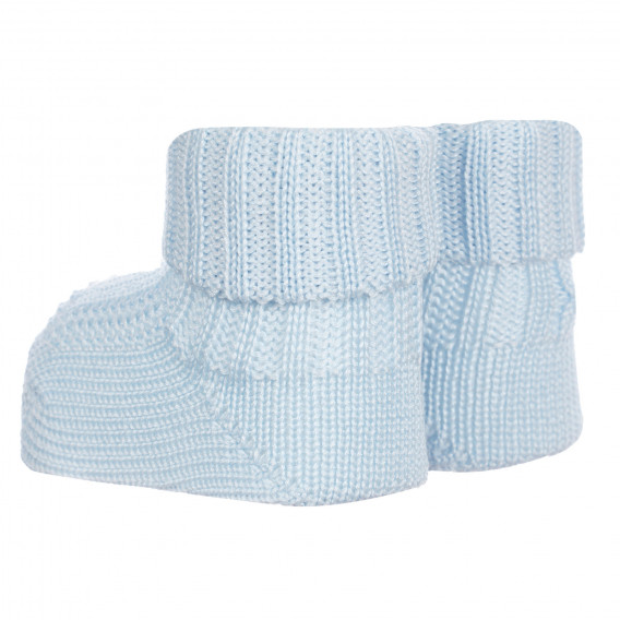 Πλεκτές κάλτσες για μωρά, σε μπλε χρώμα Chicco 256252 2