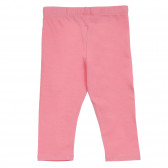 Βαμβακερό σετ μπλουζάκι και κολάν σε λευκό και ροζ χρώμα Chicco 256322 7