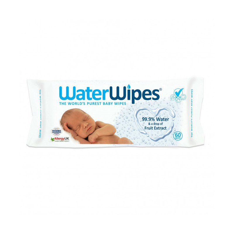 WaterWipes 99,9% υγρά μαντηλάκια, 60 τεμ.  256475