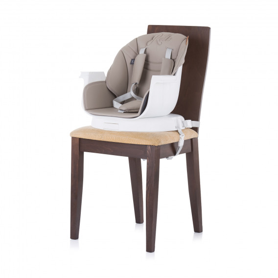 Περιστρεφόμενη καρέκλα τραπεζαρίας 3 σε 1 Roto, latte Chipolino 257054 13