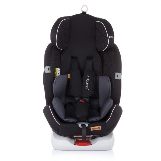 Κάθισμα αυτοκινήτου 360 ISO Journey 0-36 kg, άσφαλτος Chipolino 257223 3